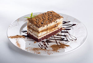 Decorated cake